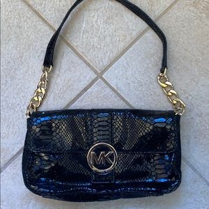 black snake scale Michael Kors handbag